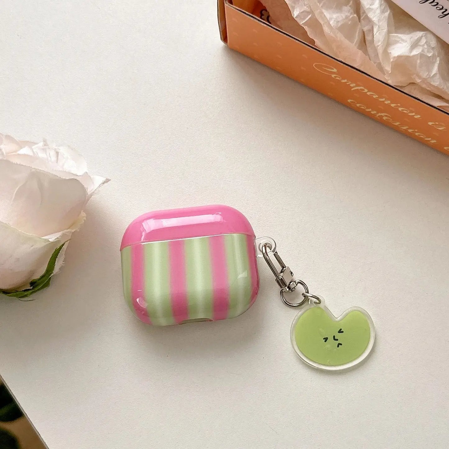 Green Rose Stripe