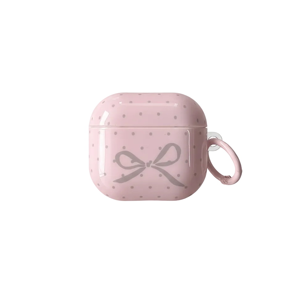 Pink Bow Dot